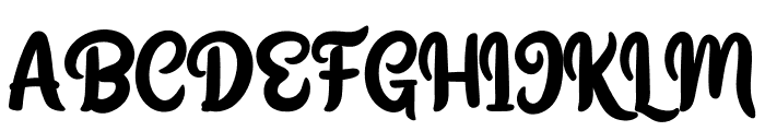 Yegufet Font UPPERCASE