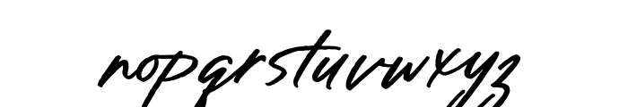 Yelgani Italic Font LOWERCASE