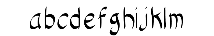 YellowQuartz-Regular Font LOWERCASE