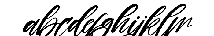 Yellowbird Italic Font LOWERCASE