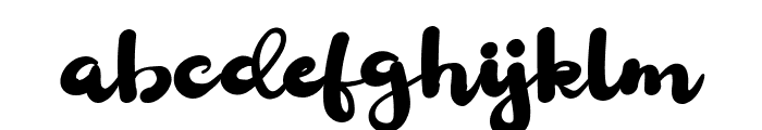 Yellowstone Regular Font LOWERCASE