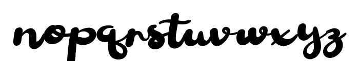 Yellowstone Regular Font LOWERCASE