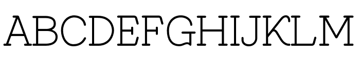 Yeriflog-Regular Font UPPERCASE