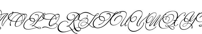 Yertlealus Italic Font UPPERCASE