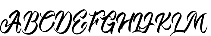 YesIDo-Regular Font UPPERCASE