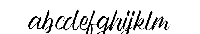 YesIDo-Regular Font LOWERCASE