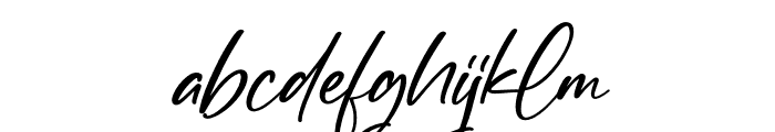 Yesillow Italic Font LOWERCASE