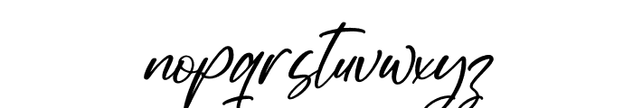 Yesillow Italic Font LOWERCASE