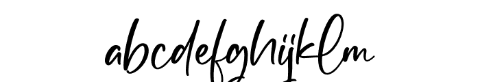 Yesillow Font LOWERCASE