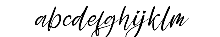 Yesinty Italic Font LOWERCASE