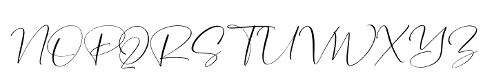 Yestarday Montera Italic Font UPPERCASE