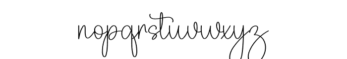 Yesterday  Samantha Font LOWERCASE