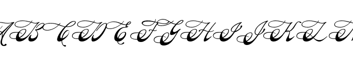 Yesternight-Regular Font UPPERCASE