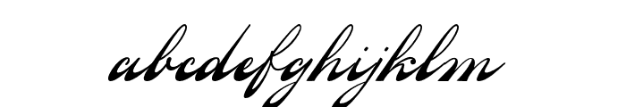 Yesternight-Regular Font LOWERCASE