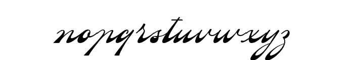 Yesternight-Regular Font LOWERCASE