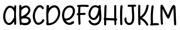 Yesternight Font LOWERCASE