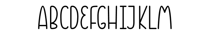 Yestynia Font UPPERCASE