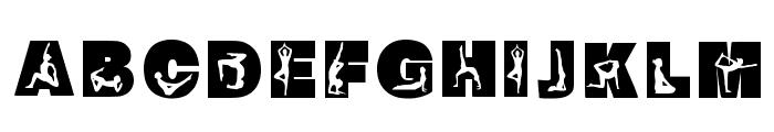 Yoga 3 Regular Font UPPERCASE