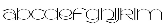 Yogie Vecan Regular Font LOWERCASE