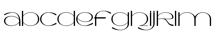 YogieVecan-Regular Font LOWERCASE