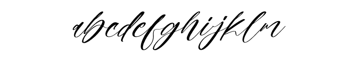 Yohabeauty Italic Font LOWERCASE