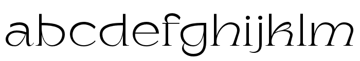 Yorkane-Regular Font LOWERCASE