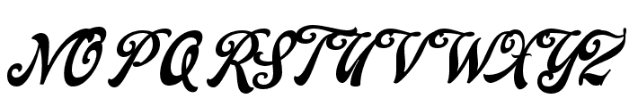 Yorkson-Regular Font UPPERCASE