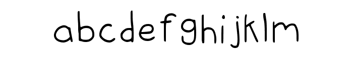 You Are Way Too Cute Regular Font LOWERCASE