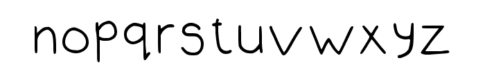 You Are Way Too Cute Regular Font LOWERCASE