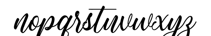 Young Baily Script Font LOWERCASE