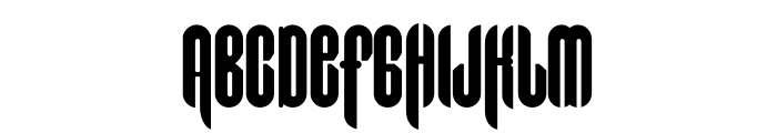 Young Knight Font UPPERCASE