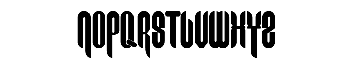 Young Knight Font LOWERCASE