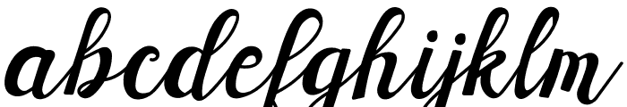 Young Lady Font LOWERCASE