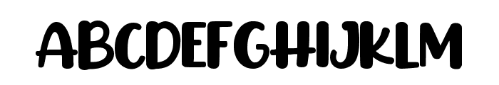 Young Max Regular Font LOWERCASE