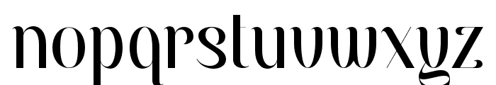 YoungRegular Font LOWERCASE