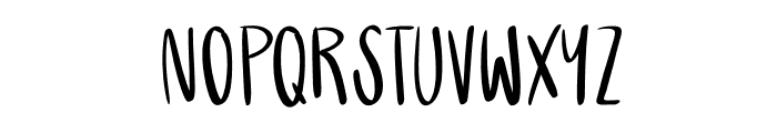 Youngster Font UPPERCASE