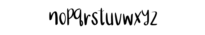 Youngster Font LOWERCASE