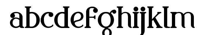 Younker Font LOWERCASE