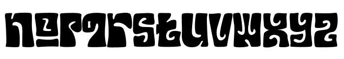 Your Groovy Font Font LOWERCASE