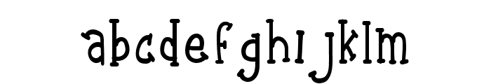 YourFlower-Regular Font LOWERCASE