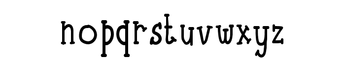 YourFlower-Regular Font LOWERCASE