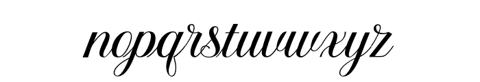 Youra Script  Font LOWERCASE