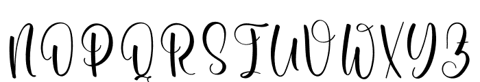 Yourside Font UPPERCASE