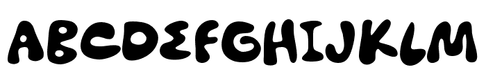 Youth Brain Regular Font UPPERCASE