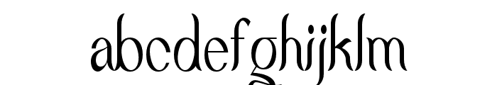 Yovetta-Regular Font LOWERCASE