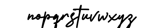 YpsilantiSignature-Regular Font LOWERCASE