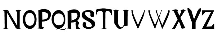 Ytisum Font UPPERCASE