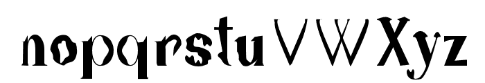 Ytisum Font LOWERCASE