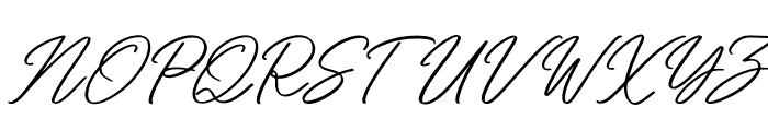 Yuanitta Italic Font UPPERCASE