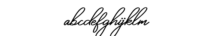 Yuanitta Italic Font LOWERCASE